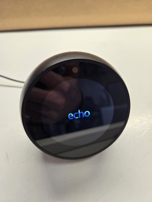 Amazon Echo Spot Smart Alarm Clock W/ Alexa - Black Model VN94DQ W