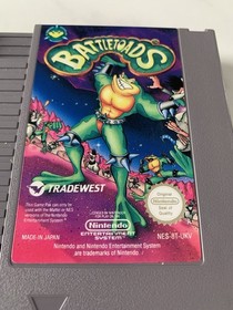 Nintendo Nes Battletoads Cart Only PAL Version Very Good Condition Tested Retro