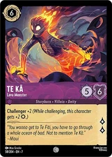 1x Te Ka - Lava Monster - Cold Foil NM Eng Lorcana - Archazia's Island