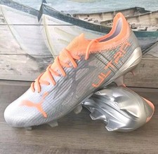 NEW Puma Ultra 1.4 FG AG Soccer Cleats Shoes Silver 106694-01 Mens Size 7.5