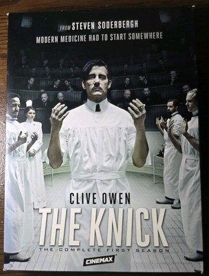 THE KNICK: THE COMPLETE FIRST SEASON Dvds - Clive Owen - 2015 - 3 Disc Set