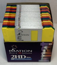 3M Imation 3.5" Floppy Disks Diskettes 25 Pack IBM Formatted 1.44MB