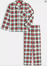 Holiday Lane Men's Merry Plaid Notch Collar Matching Family Pajamas Set NWT