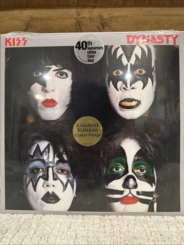 Kiss Dynasty 40th Anniversary Transparent Green Vinyl LP Sealed