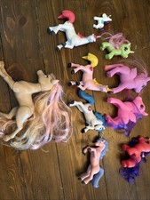 Lot of 10 Pony Toys Horse Figures