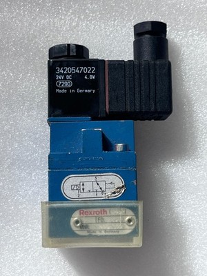 REXROTH PNEUMATIC DIRECTIONAL CONTROL VALVE  7291 13W10 3722280220 COIL 24VDC