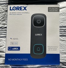 Lorex 2K Wired Video Doorbell W/Person Detection
