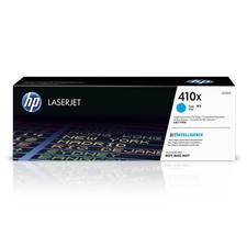 HP CF411X 410X High Yield Original LaserJet Toner Cartridge, Cyan, Single Pack C