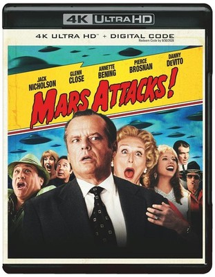 Mars Attacks! 4K UHD Blu-ray NEW