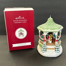 Hallmark Keepsake Ornament Snowman Band 2020 Magic Light Sound Motion Member Exc