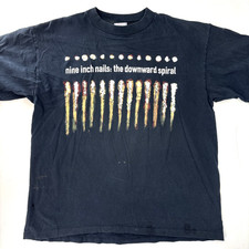 Vintage 1994 Nine Inch Nails The Downward Spiral T-Shirt Size XL AllSport OG USA