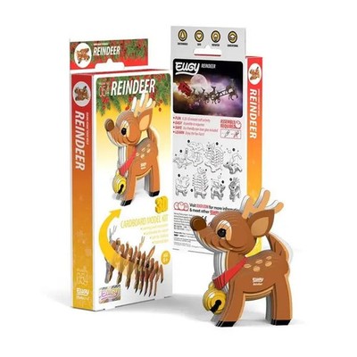 Eugy | EUGY - 3D Bastelset Rentier | Spiel | Deutsch (2024) | 650054