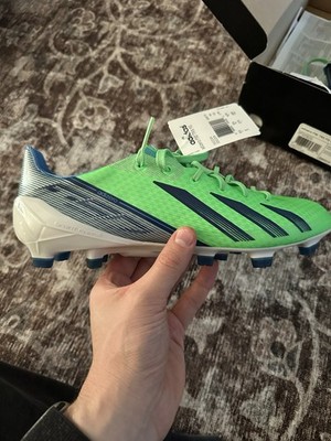 adidas adizero F50 TRX FG SYN Mens 9 Soccer Cleats Green/Blue/White G65310