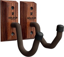 Hold Up Displays Horizontal Gun Rack Shotgun Hooks Hardwood Made in USA