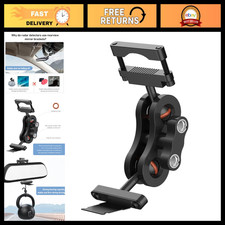 Universal Radar Detector Mount - Mirror Bracket for Easy Installation  Adjustme