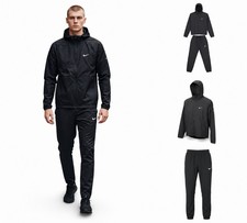 Nike Dri-Fit Black Full Tracksuit Men&rsquo;s Running Suit Gym Training Athletic