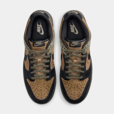 HV4452-300 Nike Dunk Low Retro Camo Olive Mens Lifestyle  display picture 2