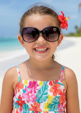 New Kids Sunglasses Black Sunglasses Eye Protection UV Girls