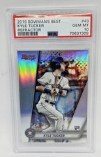 2019 Bowman’s Best Refractor 43 Kyle Tucker PSA 10 RC Houston Astros LA Dodgers