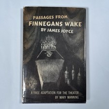 Mary Manning Passages From Finnegans Wake 1st Ed 1957 Hardcover James Joyce