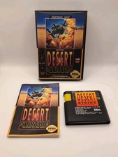 Thumbnail of ebay&reg; auction 297279791496 | Desert Strike Return To The Gulf, Sega Genesis Ntsc Komplett Box und Handbuch 