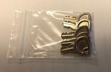 X5 Trojan Sparta UPVC Window Handle Replacement Keys UPVC set of 5 - NEW