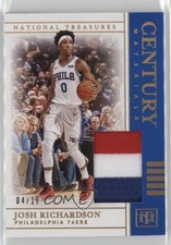 2019 Panini National Treasures Century Materials Prime /10 Josh Richardson 0vv