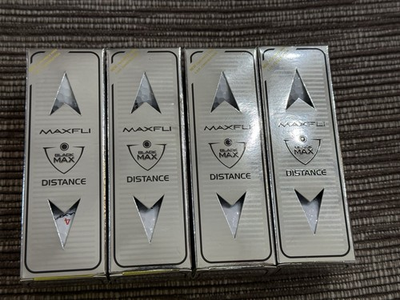 #ad #ad NEW Maxfli Black Max Golf Balls White One Dozen Distance $24.95
