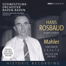 Hans ROSBAUD dirigiert Gustav MAHLER (8 CDs)