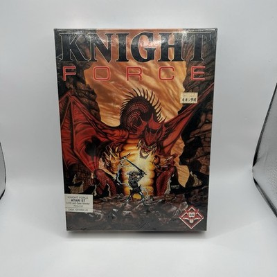 Knight Force Atari ST Possibly ReSealed US Disk Titus
