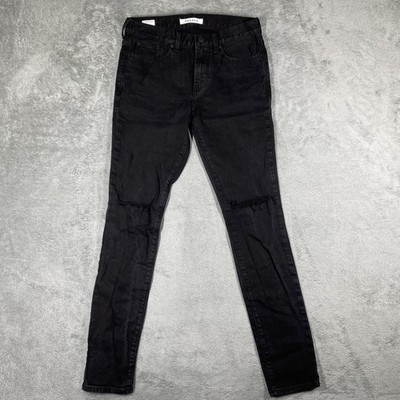 PacSun Stacked Skinny Jeans Mens 30x32 Black Skinny Slim Stretch Denim Tapered