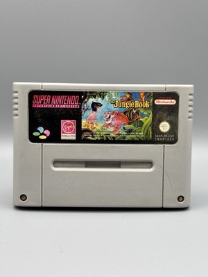 Original SNES Super Nintendo Disneys The Jungle Book Dschungelbuch Game Spiel