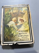 Scribner The Yearling Marjorie Kinnan Rawlings N.C. Wyeth 1947 Hardcover DJ