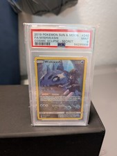 Carta Pokémon Wishiwashi Holo 240/236 Eclissi Cosmica Segreta Rara PSA 9