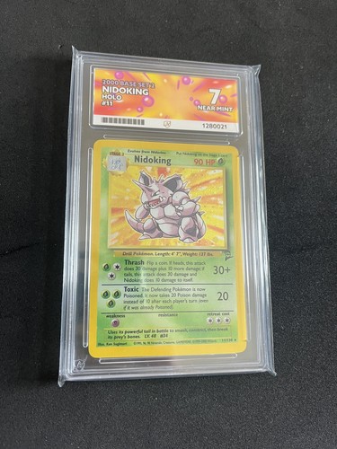 Nidoking graded ACE 7 for sale on eBay