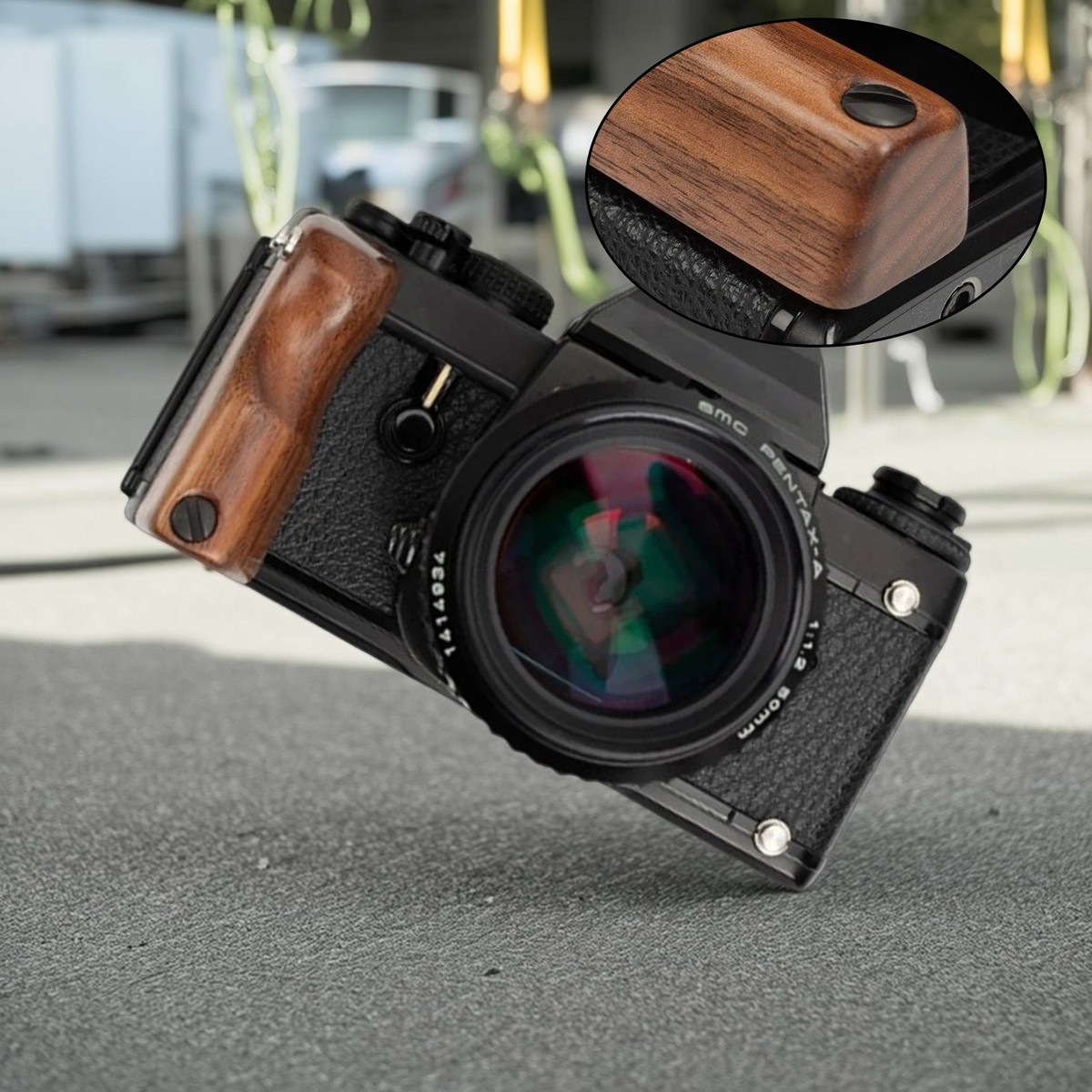 for PENTAX LX GRIP Solid Wood Camera GRIP B Type 37125 Limited new