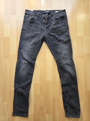 Mavi Jeans Co. Herren Jeans Schwarz Gr. 32/34 James Skinny Fit