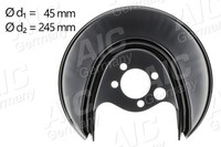 AIC Spritzblech Bremsscheibe 56160 Stahlblech FüR VW Polo 3 Classic 6V2 Variant