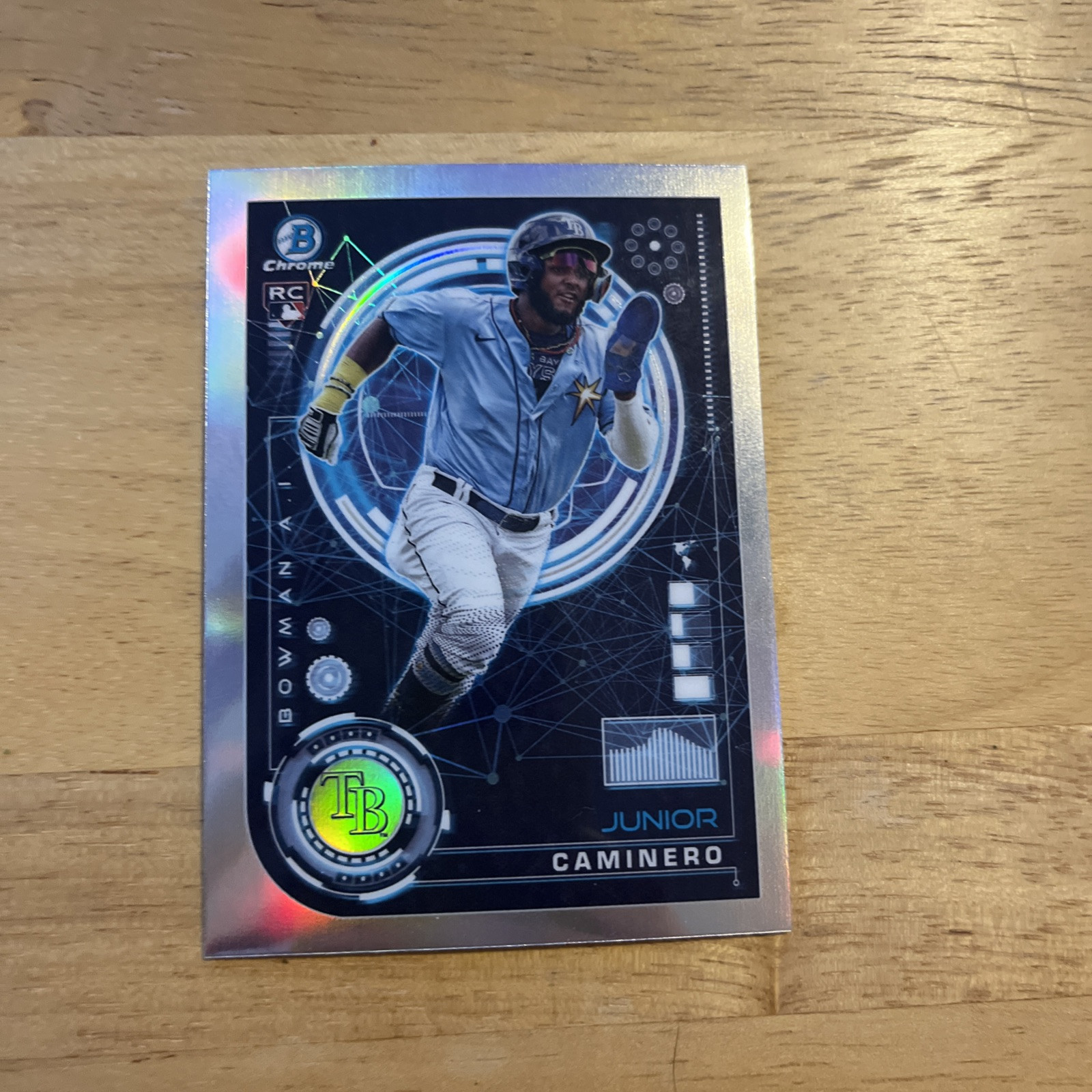 2024 Bowman - Bowman Ai Junior Caminero #BAI-20 (RC)