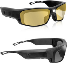 Smart Bluetooth Glasses for Men  Women Ultra Loud Volume Safety Glasses with Bl