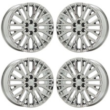 20 Cadillac Xt6 Bright Chrome Wheels Rims Factory Oem Set 14147 Exchange