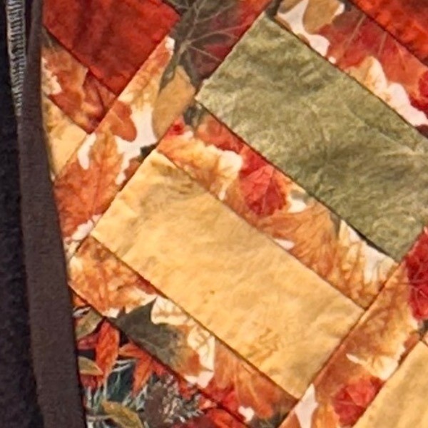 Handmade Vest Large Patchwork Fall Autumn Boho Co… - image 13