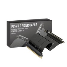 PCIE 5.0 Riser Cable for Vertical GPU Mount Right Angle Graphics Card G...