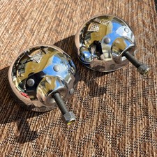 Guide H Sae O 62 Chrome Spot Light Panhead Shovelhead Shells Only Pair