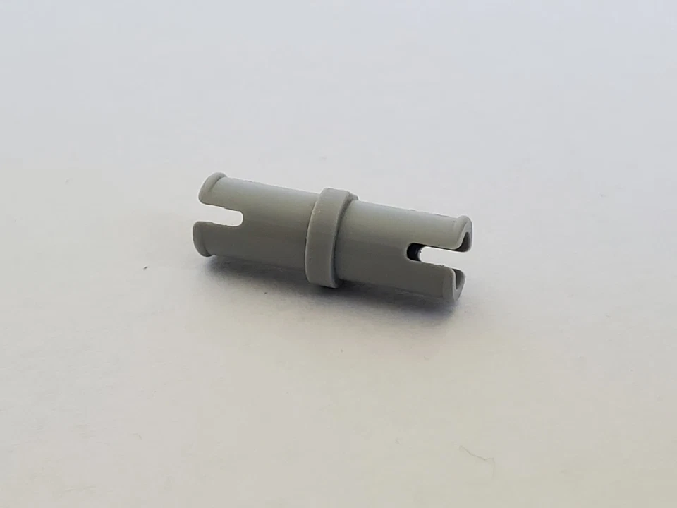 Lego 3673 Lote de 20 Conectores de fricción Pin Technic - Gris Luz Gris Azulado - Imagen 3 de 4