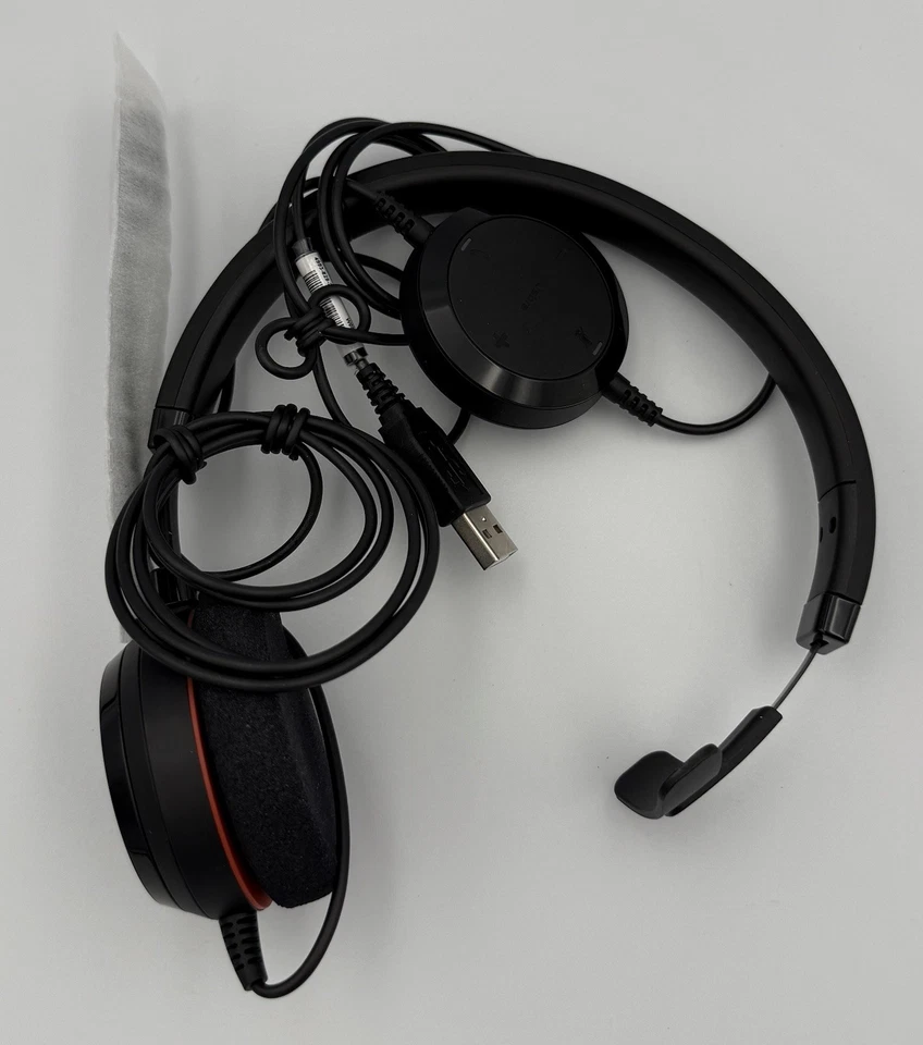 BRAND NEW OEM Jabra Evolve 20 UC Mono Headset BLACK USB-A Wired 4993-829-209 - Image 2 of 2