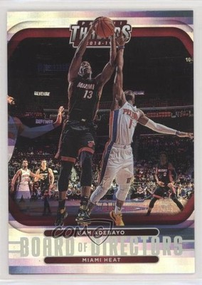 2018-19 Panini Threads Board of Directors Premium /199 Bam Adebayo #14 0c6