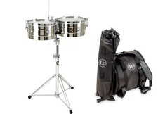 LP 12"  13" Tito Puente Timbales - Stainless Steel  LP Drum Bag
