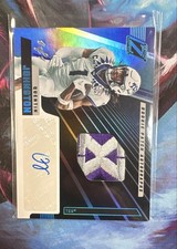 2023 Zenith Draft Picks LOGO Patch Autographs Quentin Johnson RC  Platinum 1/1