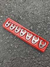 Snap On Tools Usa Vintage 38 Drive 7pc Sae Flare Nut Crowfoot Wrench Set